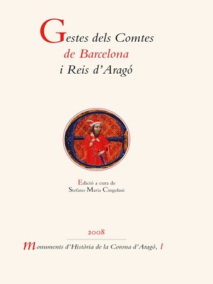 cover image of Gestes dels Comtes de Barcelona i Reis d'Aragó